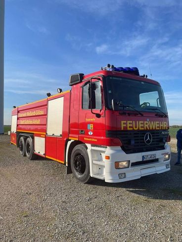 Neues modernes Einsatzfahrzeug der Freiwilligen Feuerwehr in Weissandt-Gölzau.